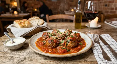 Italian Meatballs in Tomato Sauce