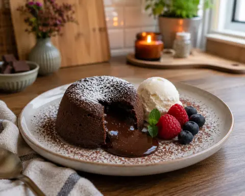 Molten Chocolate Lava Cake