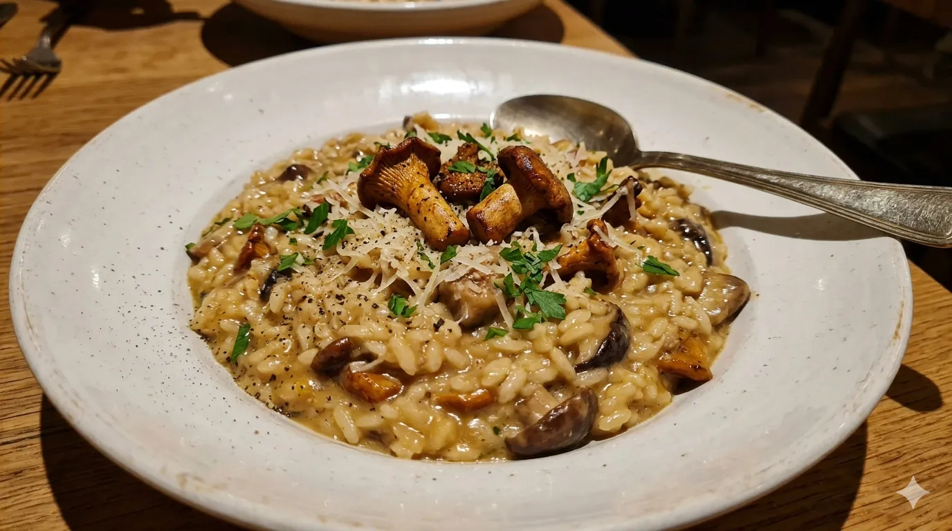 Wild Mushroom Risotto